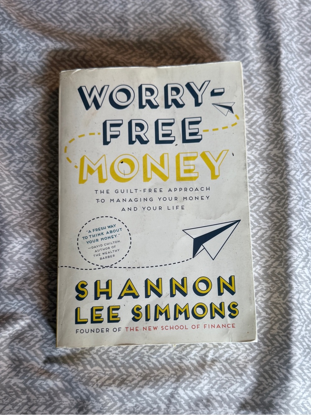 Worry-Free Money by Shannon Lee Simmons | Personal Finance Paperback Book